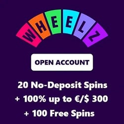 Wheelz no deposit bonus coupons Wheelz no deposit bonus coupons