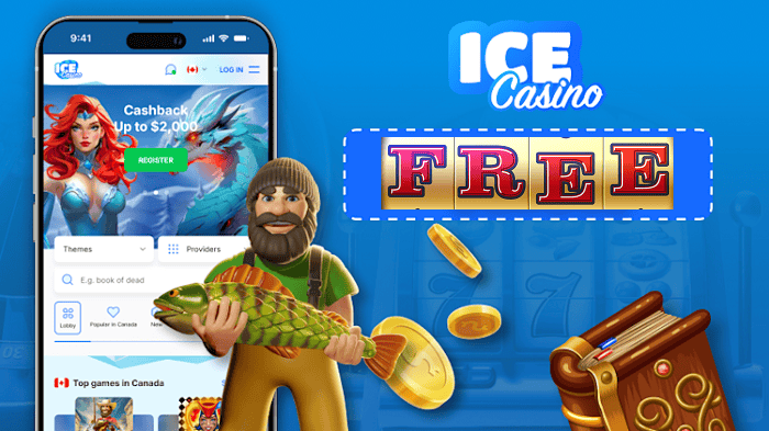 ICE Casino 270 free spins and 1500 EUR welcome bonus pack. 